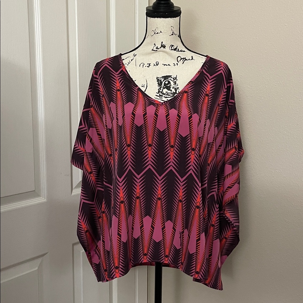 NWT Manuhealii Caftan Top Na Koa Lehua XS-S